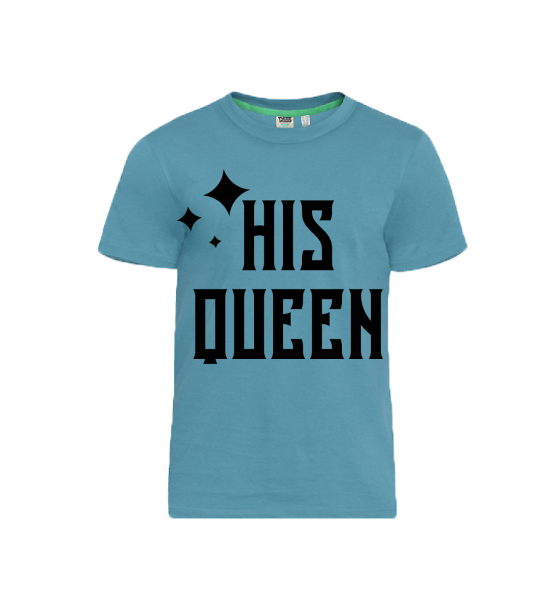 HIS QUEEN GREEN TSHIRT