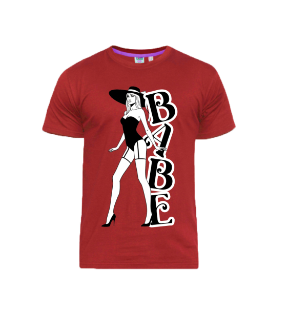 BABE RED TSHIRT